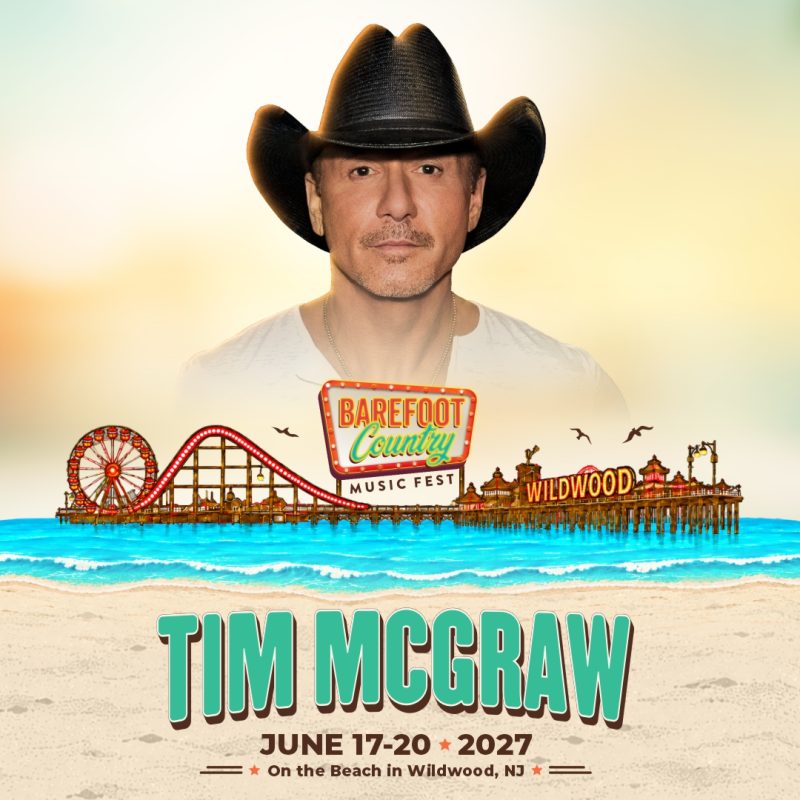 Tim McGraw Joins the BCMF 2027 Lineup